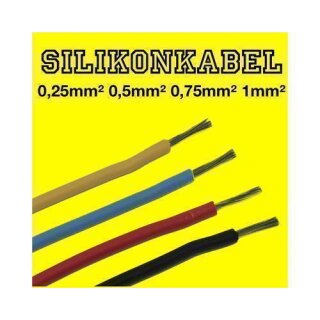 Silikonkabel &Ouml;LFLEX HEAT 180 SIF  1,50mm&sup2; gelb