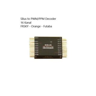 DIY SBUS To PWM/PPM Decoder 16 Channel