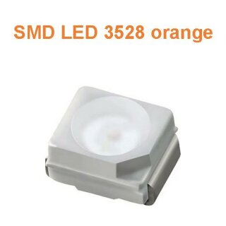 SMD LED 3528 orange PLCC2