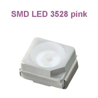 SMD LED 3528 pink PLCC2