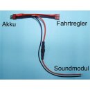 Beier Electronic Akku Y-Kabel mit Steckverbindung und...